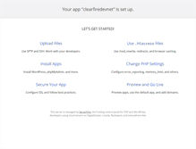 Tablet Screenshot of clearfiredev.net